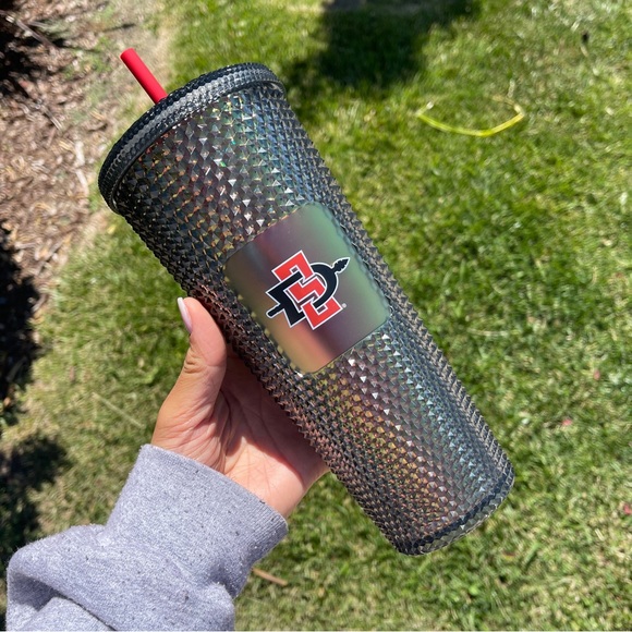 SDSU Starbucks Studded Tumbler - Picture 1 of 3